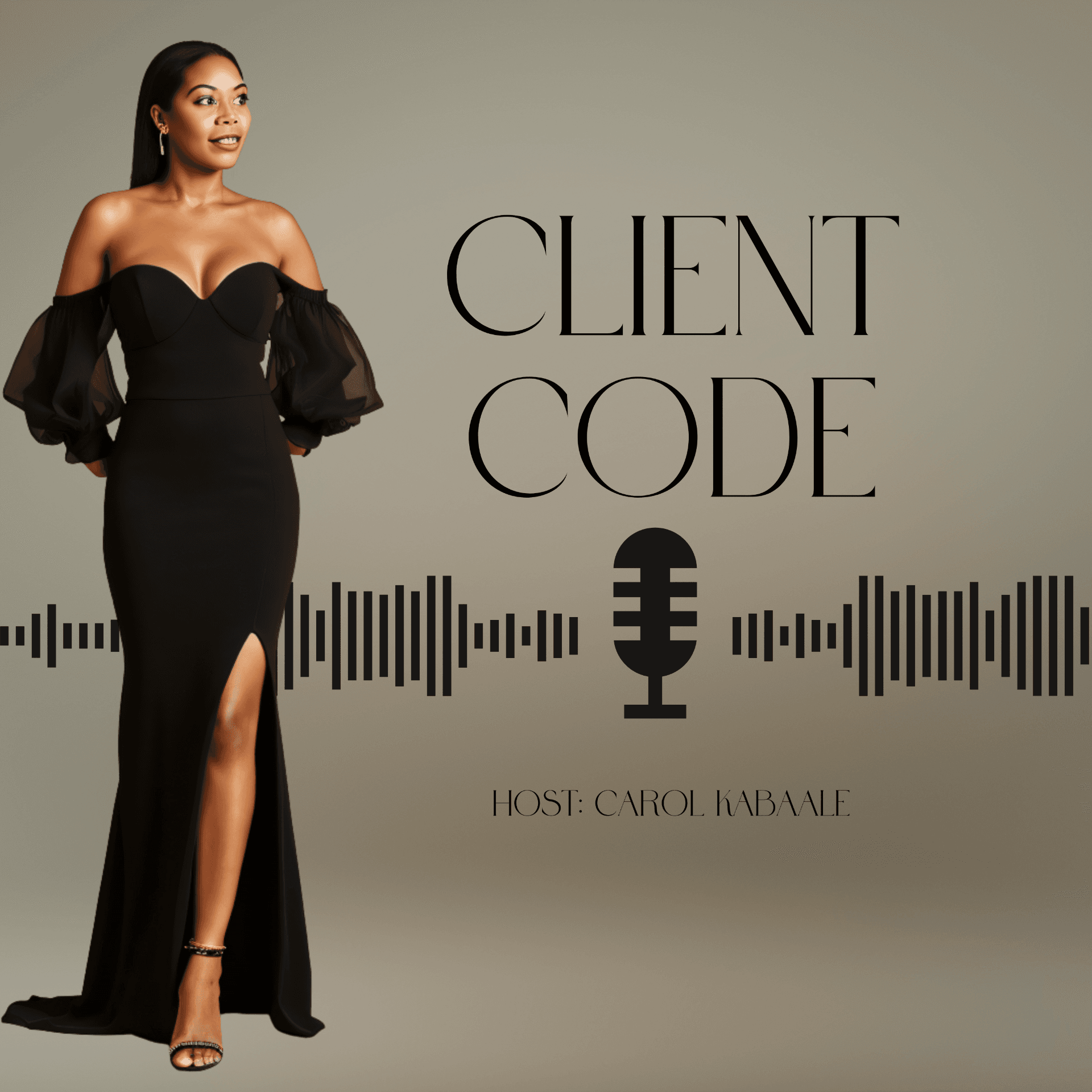 Client Code Podcast cover art - Carol Kabaale